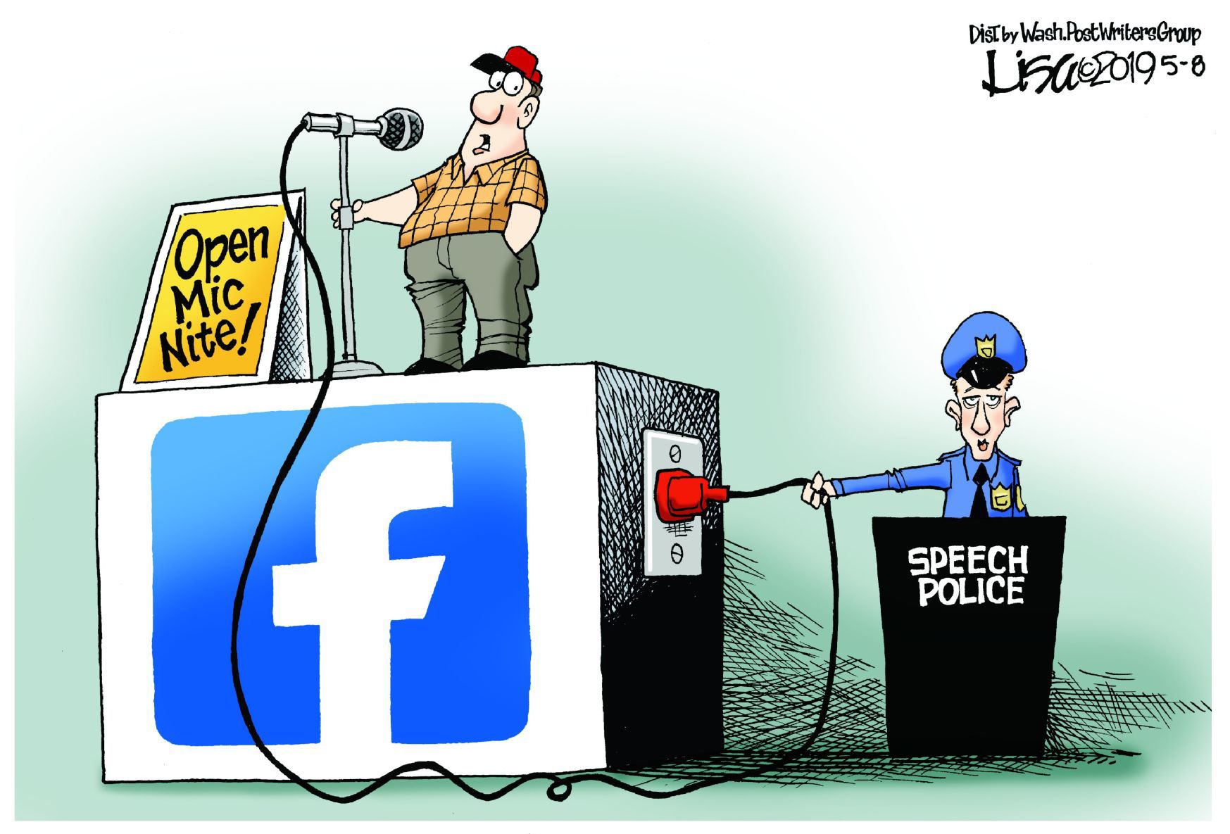 Lisa Benson cartoon
